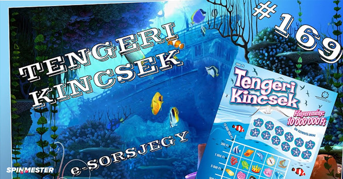 Tengeri Kincsek e-sorsjegy: Merülj el a nyeremények tengerében!