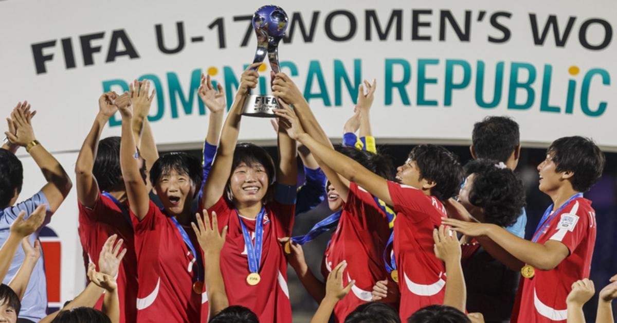 Észak-Korea aranyérmes az U17-es női vb-n